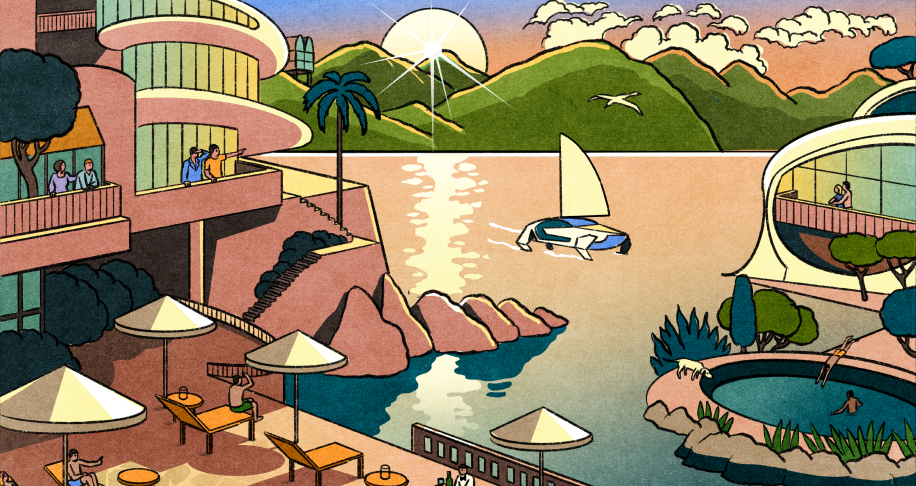 AI Imagery of North community